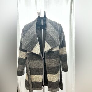Striped Gray Coat